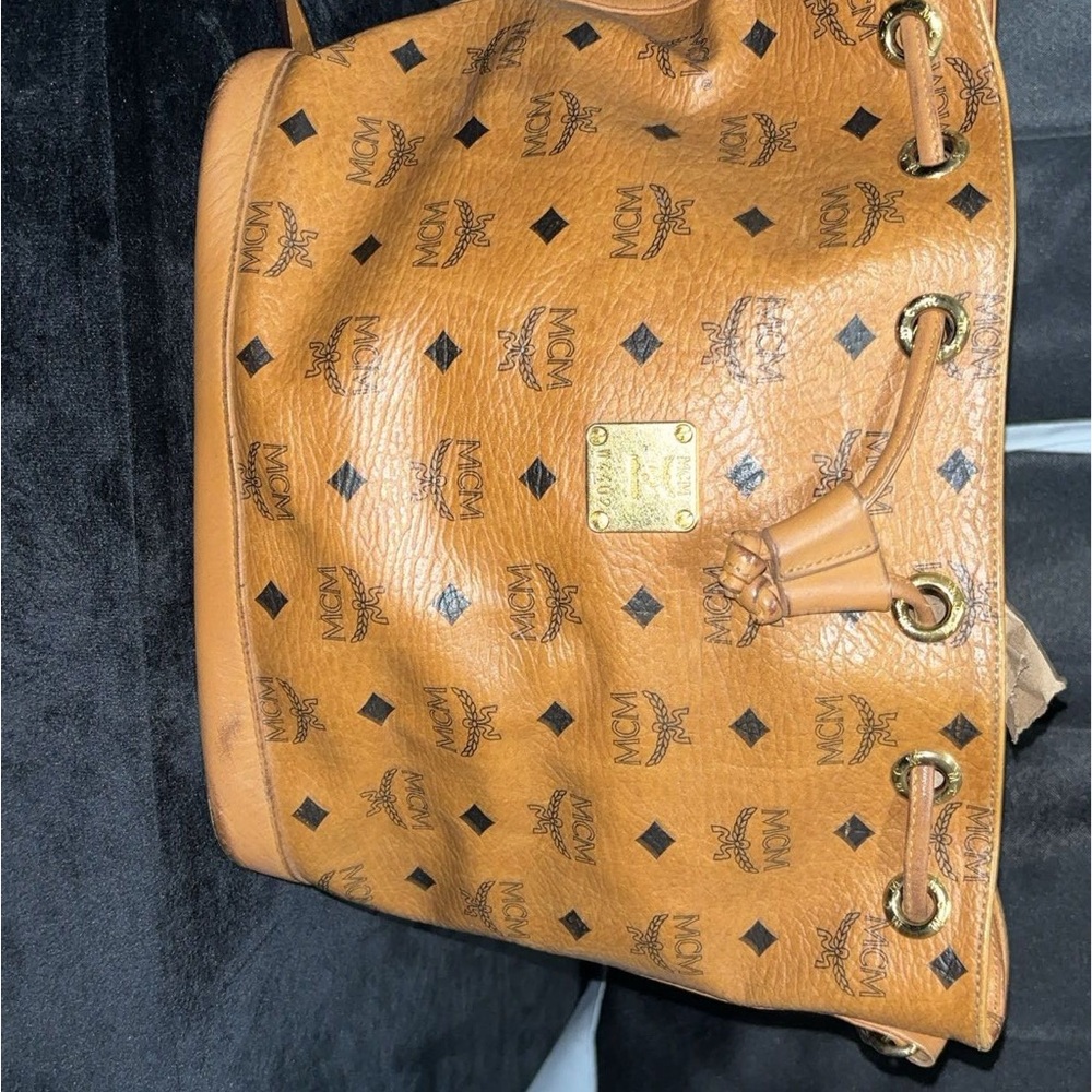 MCM Tan Leather Women's Bag